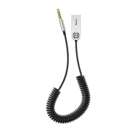 Adapter audio bluetooth 5.0 baseus usb, aux czarny Adapter audio bluetooth 5.0 baseus usb, aux czarny
