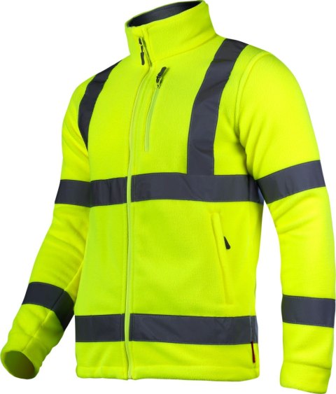 Bluza polar. ostrzegawcza żółta, "m", ce, lahti Bluza polar. ostrzegawcza żółta, "m", ce, lahti