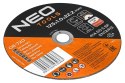 TARCZE TNĄCE DO METALU/INOX 125 x 1.0 x 22,2MM, 41 A60-S-BF, 100 SZT. WIADERKO. WY PRODUKOWANO W PL