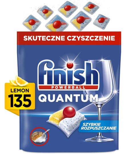 FINISH Kapsułki Quantum 135 lemon FINISH Kapsułki Quantum 135 lemon