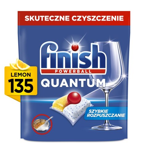 FINISH Kapsułki Quantum 135 lemon FINISH Kapsułki Quantum 135 lemon