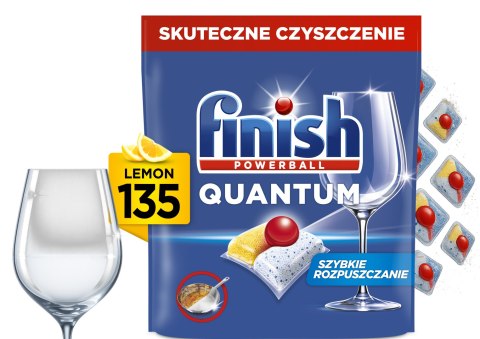 FINISH Kapsułki Quantum 135 lemon FINISH Kapsułki Quantum 135 lemon