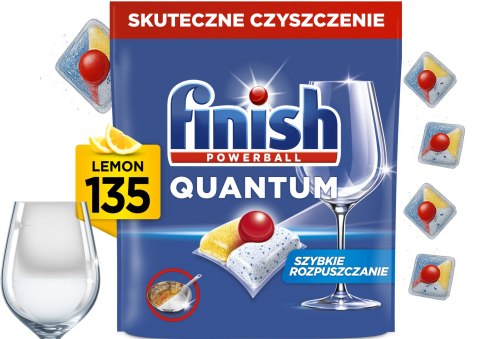FINISH Kapsułki Quantum 135 lemon FINISH Kapsułki Quantum 135 lemon