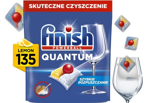 FINISH Kapsułki Quantum 135 lemon FINISH Kapsułki Quantum 135 lemon