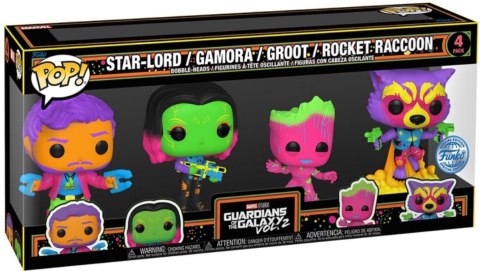 Funko POP Marvel GOTG Gamora Groot Rocket 4pak SE