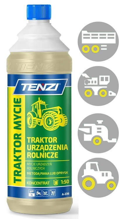 TENZI TRAKTOR MYCIE Środek Do Mycia Maszyn Rolniczych 1L TENZI TRAKTOR MYCIE Środek Do Mycia Maszyn Rolniczych 1L
