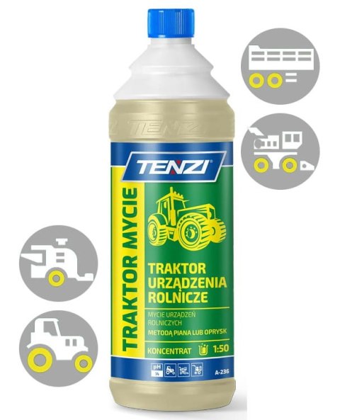 TENZI TRAKTOR MYCIE Środek Do Mycia Maszyn Rolniczych 1L TENZI TRAKTOR MYCIE Środek Do Mycia Maszyn Rolniczych 1L