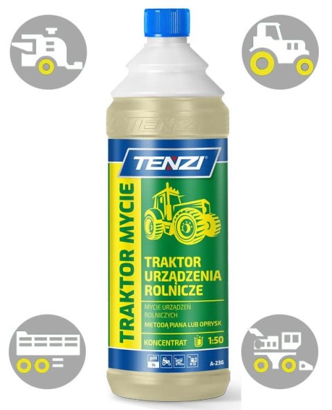 TENZI TRAKTOR MYCIE Środek Do Mycia Maszyn Rolniczych 1L TENZI TRAKTOR MYCIE Środek Do Mycia Maszyn Rolniczych 1L