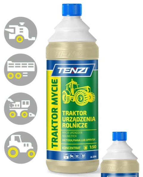 TENZI TRAKTOR MYCIE Środek Do Mycia Maszyn Rolniczych 1L TENZI TRAKTOR MYCIE Środek Do Mycia Maszyn Rolniczych 1L