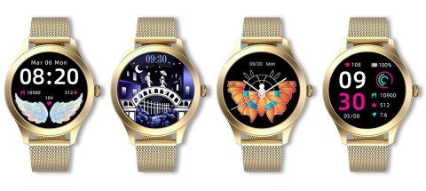 DAMSKI SMARTWATCH G.ROSSI SW014G-4 ZŁOTY DAMSKI SMARTWATCH G.ROSSI SW014G-4 ZŁOTY