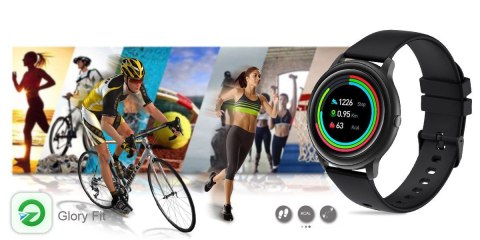 DAMSKI SMARTWATCH G.ROSSI SW015-1 CZARNY DAMSKI SMARTWATCH G.ROSSI SW015-1 CZARNY