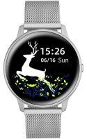 DAMSKI SMARTWATCH G. ROSSI SW015-3 SREBRNY