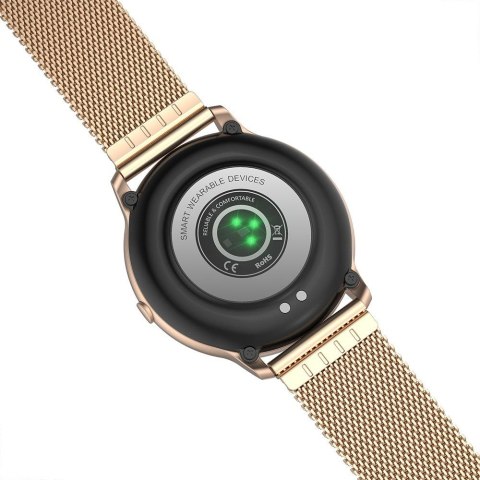 DAMSKI SMARTWATCH G.ROSSI SW015-4 RÓŻOWE ZŁOTO DAMSKI SMARTWATCH G.ROSSI SW015-4 RÓŻOWE ZŁOTO