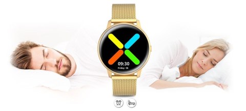 DAMSKI SMARTWATCH G.ROSSI SW015-5 ZŁOTY DAMSKI SMARTWATCH G.ROSSI SW015-5 ZŁOTY
