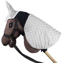 DERKA I NAUSZNIKI SKIPPI DLA HOBBY HORSE - SZARA - PREZENT NA DZIEŃ DZIEĆKA