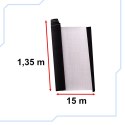FOLIA ROLKA AKSAMITNA CZARNA 1,35X15M
