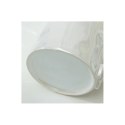KuBek ceramiczny Biały perłowy z różową kokardą 350ml 1szt CUP23