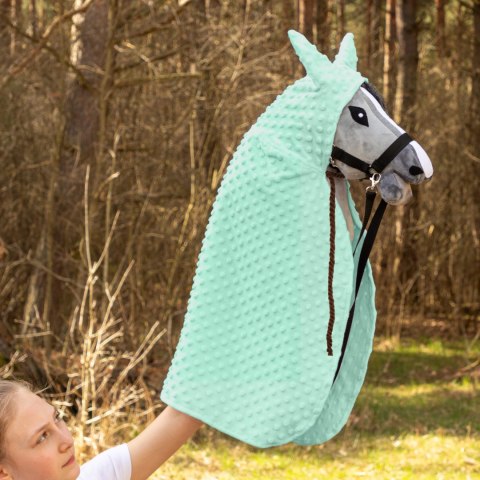 PELERYNA SKIPPI DLA HOBBY HORSE - MIĘTOWA - DŁUGA DERKA - KROPIERZ PELERYNA SKIPPI DLA HOBBY HORSE - MIĘTOWA - DŁUGA DERKA - KROPIERZ