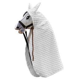 PELERYNA SKIPPI DLA HOBBY HORSE - SZARA - DŁUGA DERKA - KROPIERZ