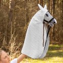 PELERYNA SKIPPI DLA HOBBY HORSE - SZARA - DŁUGA DERKA - KROPIERZ