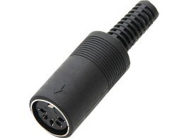 2350# Gniazdo din 180 5p na kabel