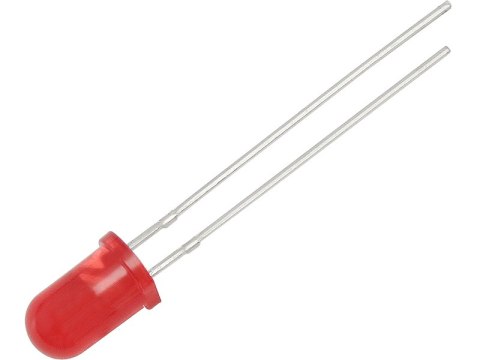 6021# Dioda led 5mm (czerwona matowa) 6021# Dioda led 5mm (czerwona matowa)