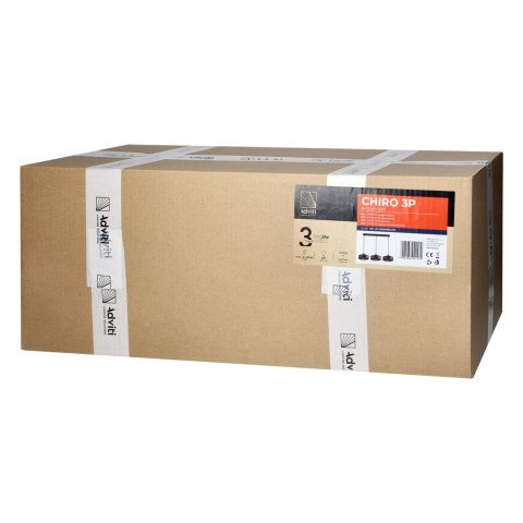 CHIRO lampa wisząca, moc max. 3x60W, E27, czarna CHIRO lampa wisząca, moc max. 3x60W, E27, czarna