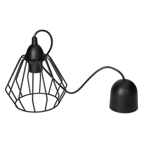 WAYA lampa wisząca, moc max. 1x60W, E27, czarna WAYA lampa wisząca, moc max. 1x60W, E27, czarna