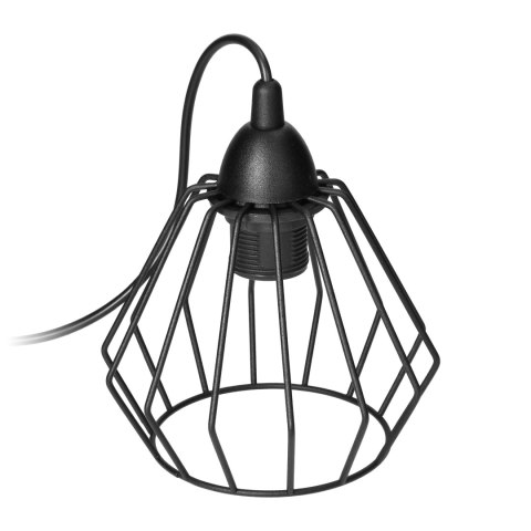 WAYA lampa wisząca, moc max. 1x60W, E27, czarna WAYA lampa wisząca, moc max. 1x60W, E27, czarna