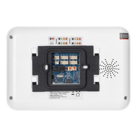Zestaw wideodomofonowy bezsłuchawkowy, monitor 7" LCD, interkom biały, SETAR Zestaw wideodomofonowy bezsłuchawkowy, monitor 7" LCD, interkom biały, SETAR