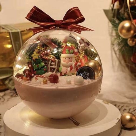Bombki przezroczyste 12cm- zestaw 5szt Ruhhy 22278 Bombki przezroczyste 12cm- zestaw 5szt Ruhhy 22278