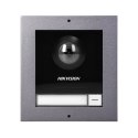 HIKVISION DS-KIS602(B) zestaw wideodomofonowy PoE jednorodzinny z monitorem dotykowym 7" z WiFi, panelem zewnętrznym z kamerą Fu