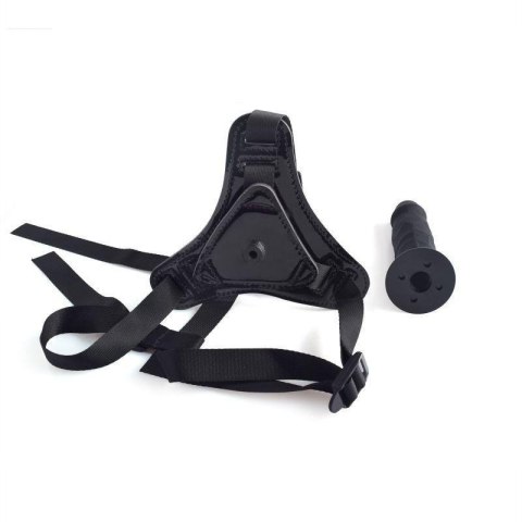Cintura strap-on con fallo realistico Black Toyz4Lovers Cintura strap-on con fallo realistico Black Toyz4Lovers