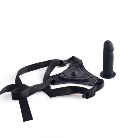 Cintura strap-on con fallo realistico Black Toyz4Lovers Cintura strap-on con fallo realistico Black Toyz4Lovers