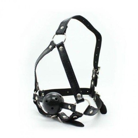 Knebel-Imbracatura Viso con morso Head Harness+Ball Gag Knebel-Imbracatura Viso con morso Head Harness+Ball Gag