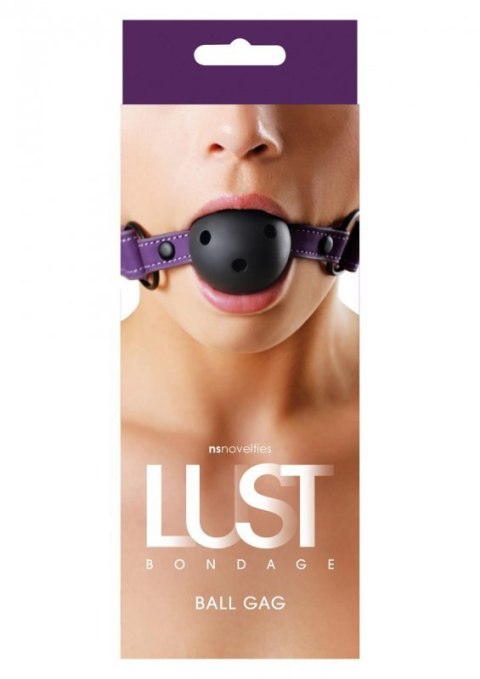 Lust Bondage Ball Gag Purple Lust Bondage Ball Gag Purple