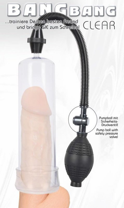 Bang Bang Penis Pump clear Bang Bang Penis Pump clear