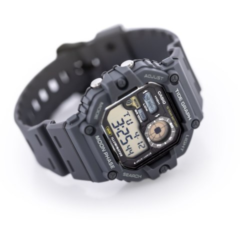 ZEGAREK MĘSKI CASIO Digital Moonphase WS-1700H-8AV + BOX ZEGAREK MĘSKI CASIO Digital Moonphase WS-1700H-8AV + BOX