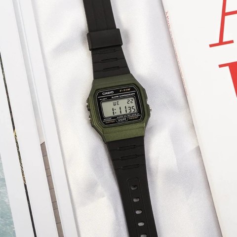 ZEGAREK MĘSKI CASIO F-91WM-3AER (zd102f) + BOX ZEGAREK MĘSKI CASIO F-91WM-3AER (zd102f) + BOX