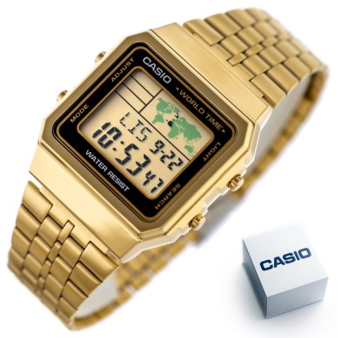 ZEGAREK MĘSKI CASIO VINTAGE A500WGA-1 (zd158c) + BOX ZEGAREK MĘSKI CASIO VINTAGE A500WGA-1 (zd158c) + BOX