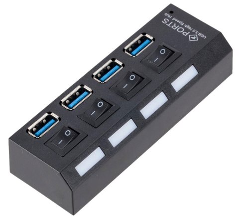 AK244B Hub usb 3.0 4 porty b/z AK244B Hub usb 3.0 4 porty b/z