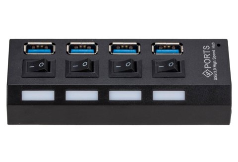 AK244B Hub usb 3.0 4 porty b/z AK244B Hub usb 3.0 4 porty b/z