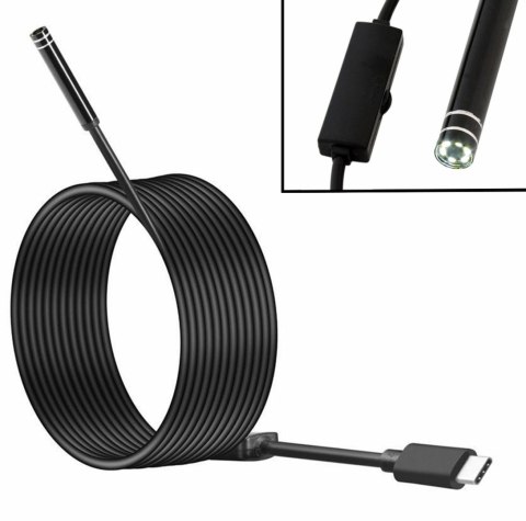 AK252B Endoskop kamera 5,5mm usb-c 5m AK252B Endoskop kamera 5,5mm usb-c 5m
