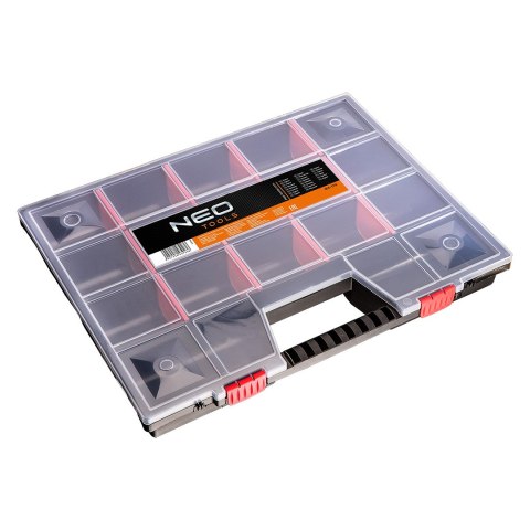 Organizer z regulowanymi przegrodami Organizer z regulowanymi przegrodami