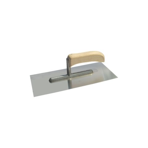 Paca nierdzewna 270*130mm, gładka, uchwyt otw., stopka alu Paca nierdzewna 270*130mm, gładka, uchwyt otw., stopka alu