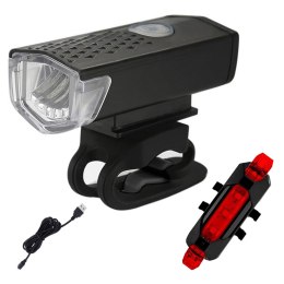 ZD41B Lampka rowerowa przód tył