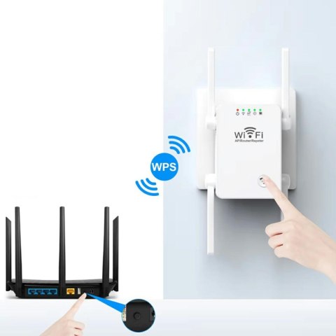 AK341 Wzmacniacz sygnału wi-fi repeater AK341 Wzmacniacz sygnału wi-fi repeater