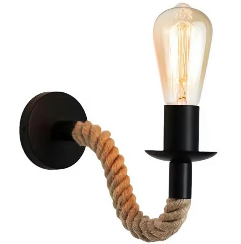 ZD151 Kinkiet lampa ścienna loft sznur ZD151 Kinkiet lampa ścienna loft sznur