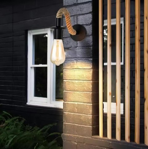 ZD151 Kinkiet lampa ścienna loft sznur ZD151 Kinkiet lampa ścienna loft sznur