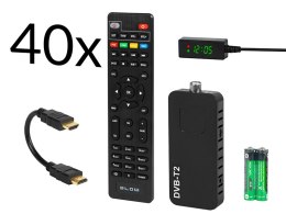 77-021# Dekoder tuner dvb-t2 blow 6006fhd mini opakowanie